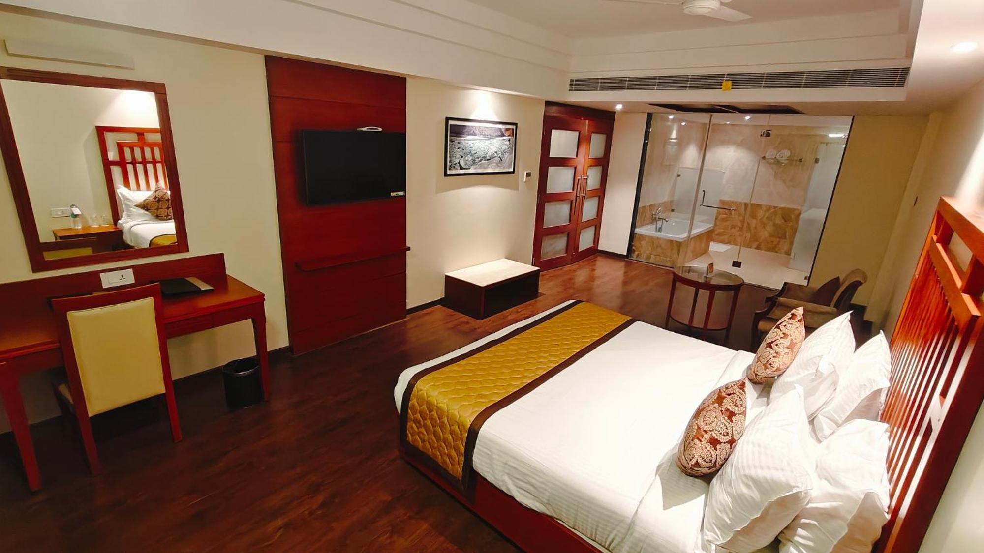 Mm Legacy - A Bergamont Hotel, Kancheepuram Exteriör bild